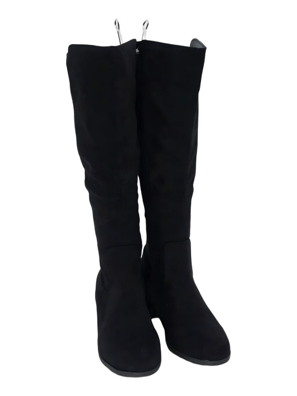 Style Co Women's Charmanee Tall Riding Boots Black Size 5.5M